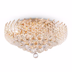 Maytoni DIA120-09-G, 9 bulb(s), E14, IP20, Gold