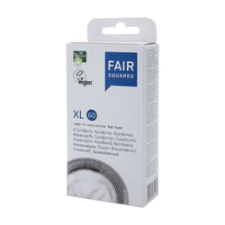 Fair Squared Vegetarian Condoms XL 60 8 pack