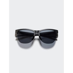 Uniqlo Japan Sports Sunglasses Square Half Rim - 09 BLACK/ONE SIZE