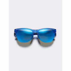 Uniqlo Japan Sports Sunglasses Square Half Rim - 65 BLUE/ONE SIZE