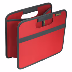 meori Classic S Storage basket Square Polyester Grey, Red