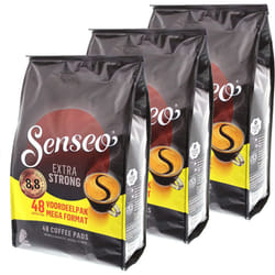Senseo Extra Strong, Pack of 3, 3 x 48 Coffee Pods