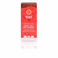 Khadi KD 80, Red, Henna, Amla & Jatropha, Women, Shine, Lawsonia Inermis (Henna), Emblica Officinalis (Amla), Eclipta Alba (B ...