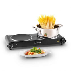 Klarstein Captain Cook² Black Countertop Ceramic 2 zone(s)
