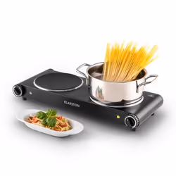 Klarstein Captain Cook² Black Countertop Ceramic 2 zone(s)