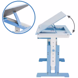 TecTake 401241 kids desk Blue Wood