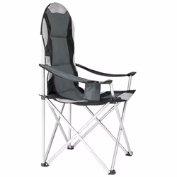 TecTake 401297 camping chair Grey