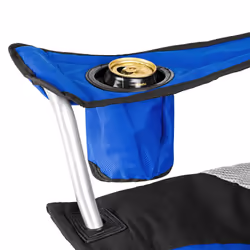 TecTake 401301 camping chair Blue - Additional view 4