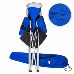 TecTake 401301 camping chair Blue - Additional view 5