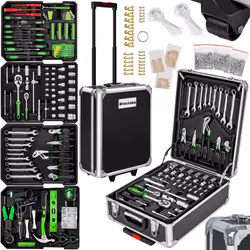 Tool Box Chest Aluminium Snap On with Wheels Storage 1200 Tools Spanner Set
