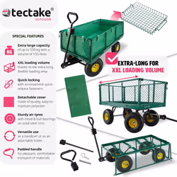 TecTake 401418 camping trolley Green
