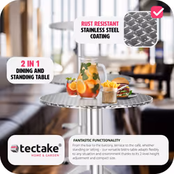 TecTake 401488 pub table - Additional view 4