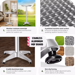 TecTake 401488 pub table - Additional view 5