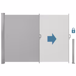 TecTake 401527 beach windscreen