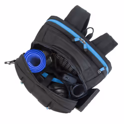 Rivacase 7860 43.9 cm (17.3") Backpack case Black, Blue - Additional view 7