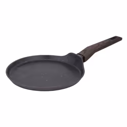 Resto Kitchenware 93025, Round, Pancake pan, Black, PFLUON, Aluminium, 3.5 mm