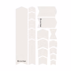 Riesel Design T3-F002, Bicycle coat guard, Transparent