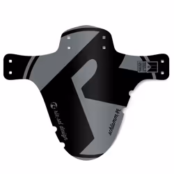 Riesel Design FE-S068, Front mudguard, Black, Grey