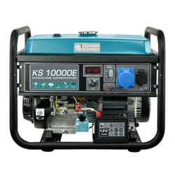 Könner & Söhnen KS 10000E engine-generator 7500 W 25 L Petrol Black, Teal
