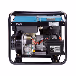 Könner & Söhnen KS 9100HDE-1/3 ATSR engine-generator 6000 W 11 L Diesel Aqua colour, Black - Additional view 4