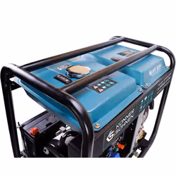 Könner & Söhnen KS 9100HDE-1/3 ATSR engine-generator 6000 W 11 L Diesel Aqua colour, Black - Additional view 6