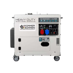 Könner & Söhnen KS 9200HDES-1/3 ATSR engine-generator 7000 W 11 L Diesel Stainless steel