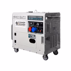 Könner & Söhnen KS 9200HDES-1/3 ATSR engine-generator 7000 W 11 L Diesel Stainless steel