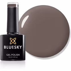 Bluesky Gel Nail Polish, Rubble 80534, Light, Sepia, Tan, Long Lasting, Chip Resistant, 10 ml (Requires Drying Under UV LED L ...