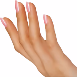 Bluesky Gel Nail Polish, Grapefruit Sparkle 80546, Light Pink, 10 ml Long Lasting, Chip Resistant, 10 ml (Requires Drying Under UV LED Lamp)