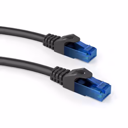 KabelDirekt 4260414840777 networking cable Black 30 m Cat6 U/UTP (UTP)