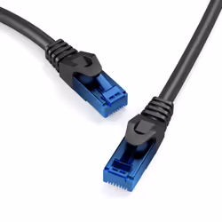 KabelDirekt 4260414840777 networking cable Black 30 m Cat6 U/UTP (UTP)