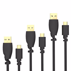 KabelDirekt 4260414842931 USB cable USB 2.0 1.5 m USB A Micro-USB B Black