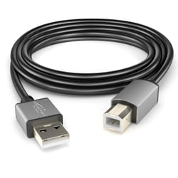 KabelDirekt 1061 USB cable USB 2.0 5 m USB A USB B Grey
