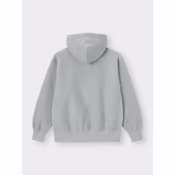 Gu By Uniqlo Heavyweight Sweat Hoodie  Long Sleeve  +os  Us Specification - 07 GRAY/M