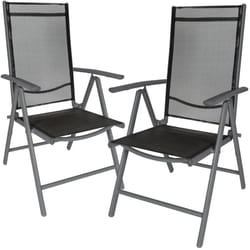 TecTake 401633 outdoor furniture set Anthracite, Black