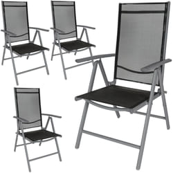 TecTake 401634 outdoor furniture set Anthracite, Black