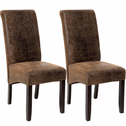 TecTake 401596, Brown, 2 seat(s)