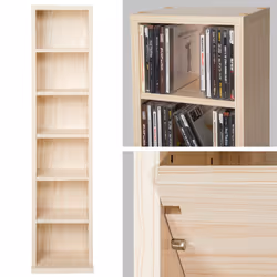 TecTake 401699 shelve MDF, Plastic Brown - Additional view 3