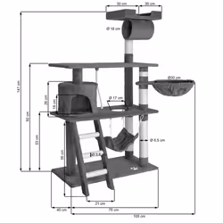 TecTake 401853 cat house - Additional view 6