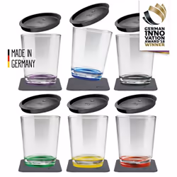 Silwy S025-0700-6-D, Set, 0.25 L, Multicolour, Plastic, Cup, Cappuccino