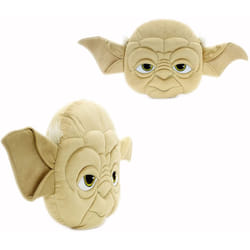 Disney Star Wars Yoda Giant Face Cushion Pillow 30 x 65 x 12 cm