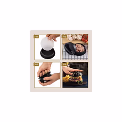 3in1 Burgerpress Kit for Small Large or Filled Burger Patties with 50 Free Wax Paper Discs Included