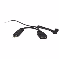 Inter-Tech RS-041 RGB Computer case Fan 12 cm Black - Additional view 2