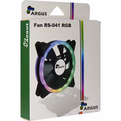 Inter-Tech RS-041 RGB Computer case Fan 12 cm Black - Additional view 4