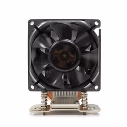 Dynatron A35 computer cooling system Processor Air cooler 8 cm Aluminium, Black 1 pc(s)