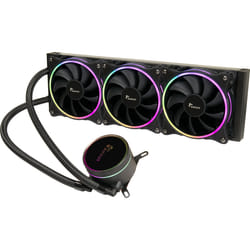 Inter-Tech LC-360 RGB Processor All-in-one liquid cooler 12 cm Black 1 pc(s)