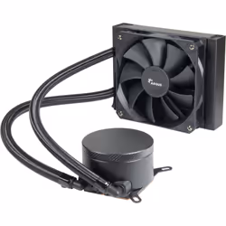 Inter-Tech B-120, All-in-one liquid cooler, 12 cm, Black
