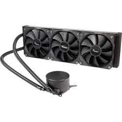 Inter-Tech B-360, All-in-one liquid cooler, 12 cm, Black