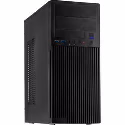 Inter-Tech IT-2815 Linear, Midi Tower, PC, Black, ATX, micro ATX, Mini-ITX, Home/Office, 13 cm