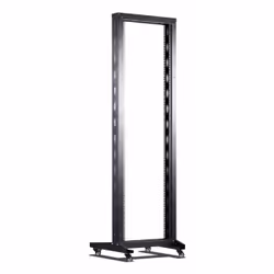 Inter-Tech SRA-6642, Freestanding rack, 42U, 300 kg, Cable management, Castor wheels, 19.3 kg